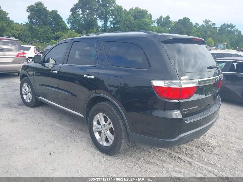 2013 Dodge Durango Crew VIN: 1C4RDJDG0DC559139 Lot: 39712171