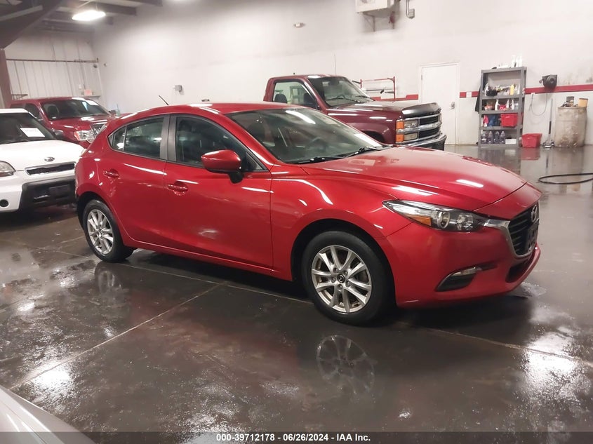 2018 Mazda Mazda3 Sport VIN: 3MZBN1K74JM183005 Lot: 39712178
