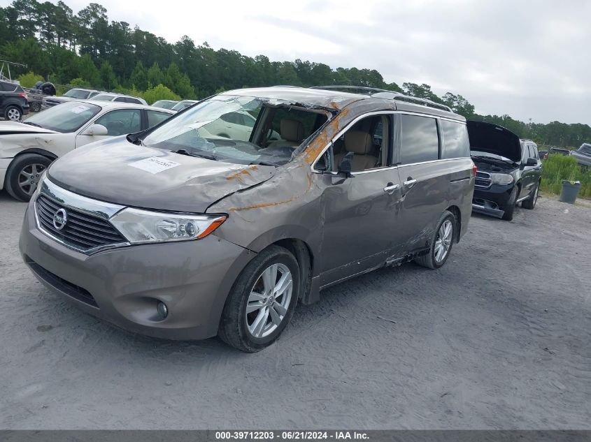 2014 Nissan Quest S/Sv/Sl/Le VIN: JN8AE2KP9E9102819 Lot: 39712203