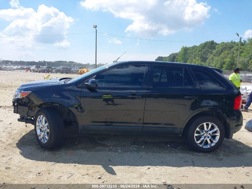 2013 Ford Edge Sel VIN: 2FMDK3JC1DBA34826 Lot: 39712210