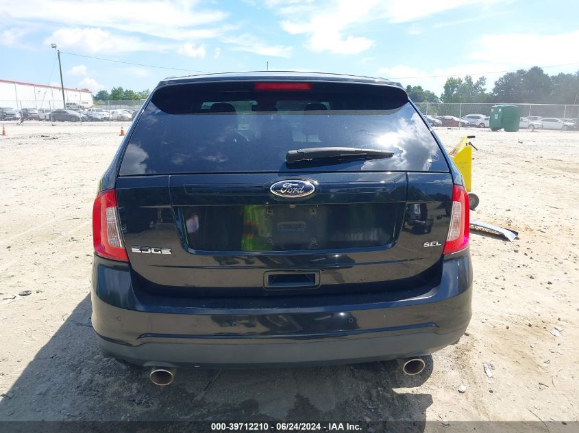2013 Ford Edge Sel VIN: 2FMDK3JC1DBA34826 Lot: 39712210