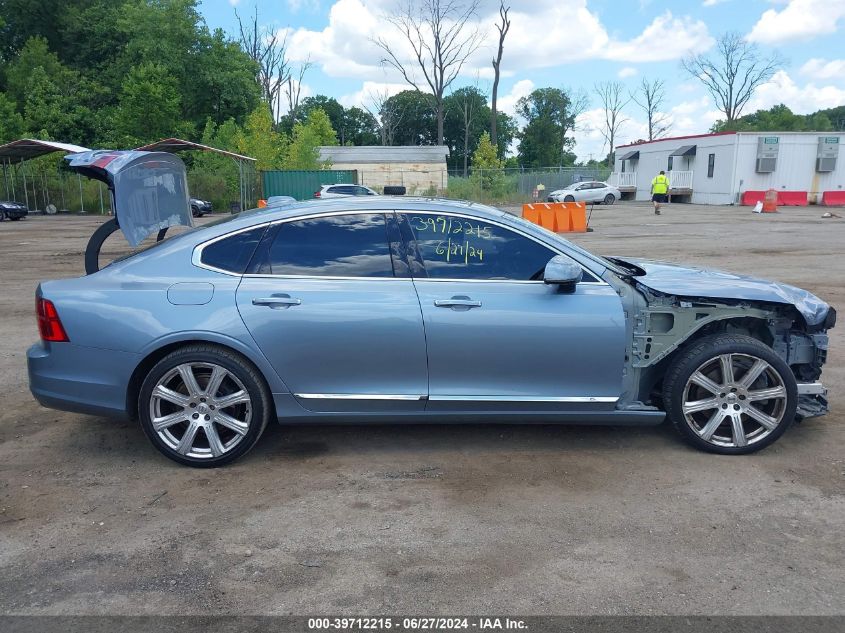 2017 Volvo S90 T6 Inscription VIN: YV1A22ML0H1006962 Lot: 39712215