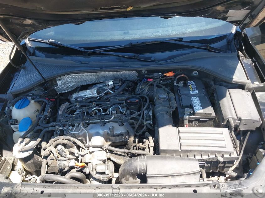 2013 Volkswagen Passat 2.0L Tdi Sel Premium VIN: 1VWCN7A39DC145328 Lot: 39712228