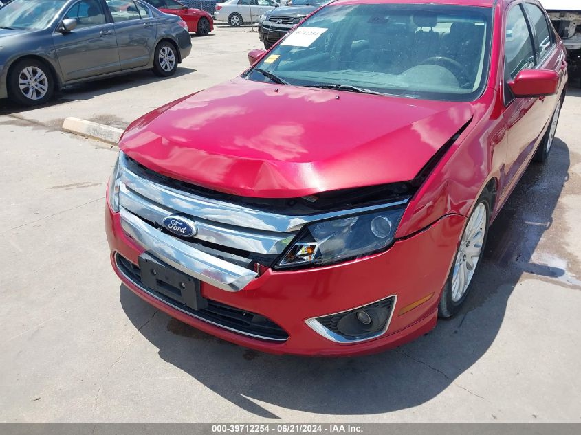 2011 Ford Fusion Hybrid VIN: 3FADP0L34BR125739 Lot: 39712254