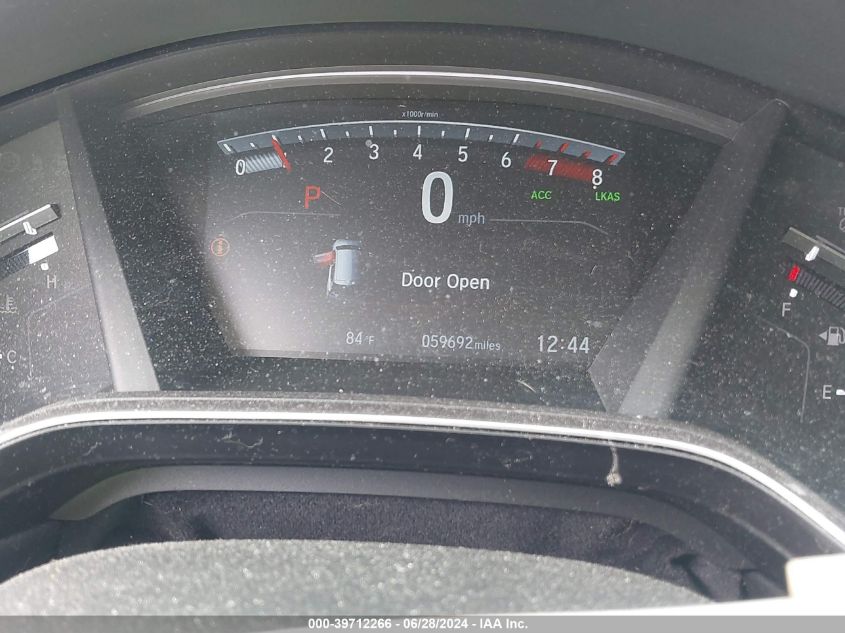 2019 Honda Cr-V Ex VIN: JHLRW2H5XKX009142 Lot: 39712266