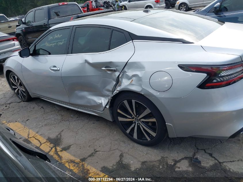 2019 Nissan Maxima S/Sl/Sr/Sv/Platinum VIN: 1N4AA6AV1KC367317 Lot: 39712294