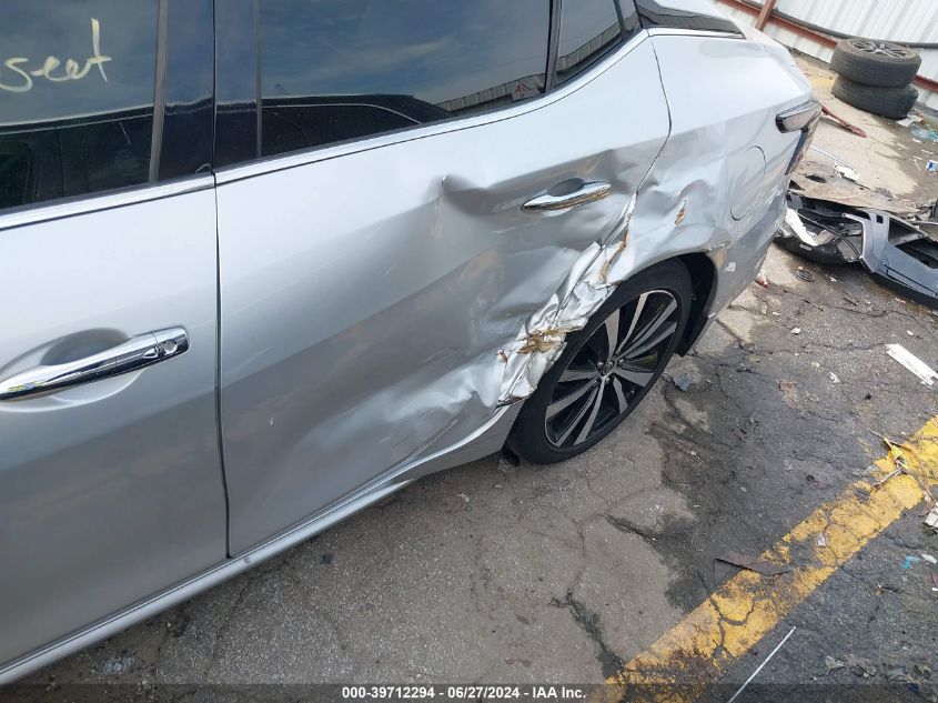 2019 Nissan Maxima S/Sl/Sr/Sv/Platinum VIN: 1N4AA6AV1KC367317 Lot: 39712294