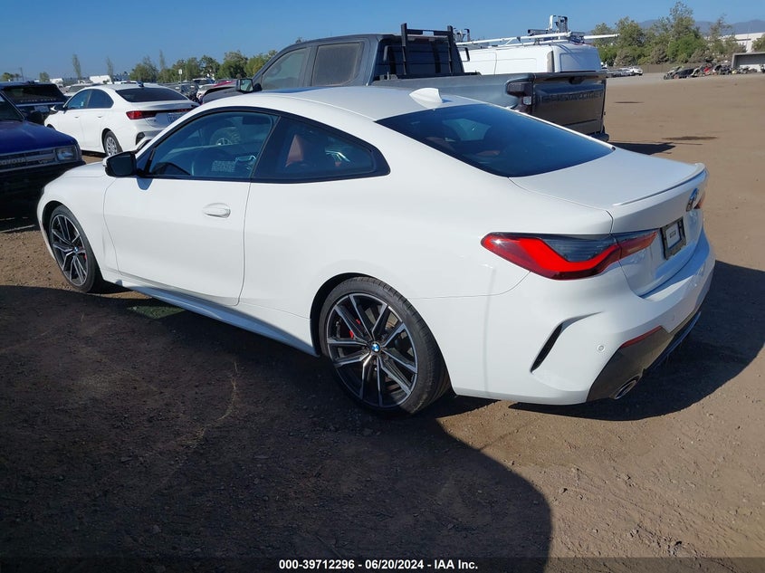 VIN WBA53AP04NCK26943 2022 BMW 430I