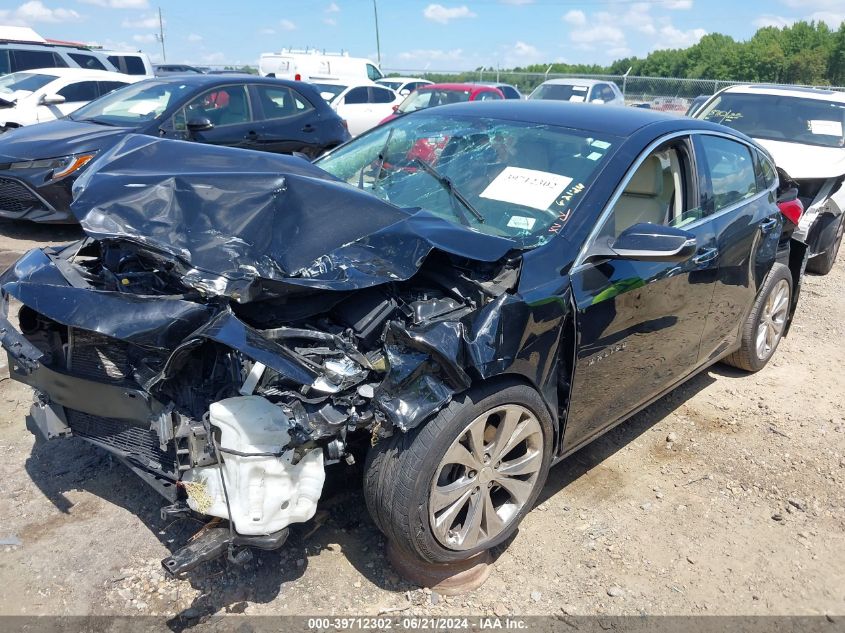 1G1ZE5SXXKF160248 2019 CHEVROLET MALIBU - Image 2