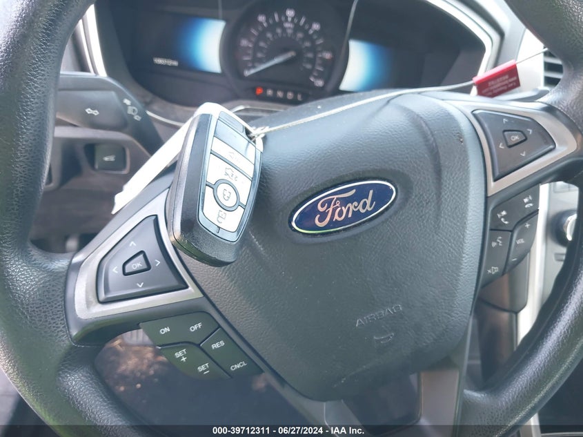 VIN 3FA6P0LU3HR380666 2017 FORD FUSION HYBRID SE