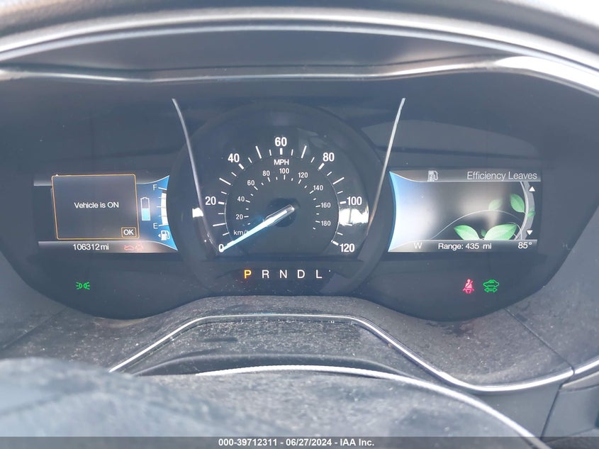 VIN 3FA6P0LU3HR380666 2017 FORD FUSION HYBRID SE