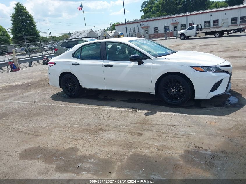 2020 Toyota Camry Se Nightshade Edition VIN: 4T1G11AK7LU362157 Lot: 39712327