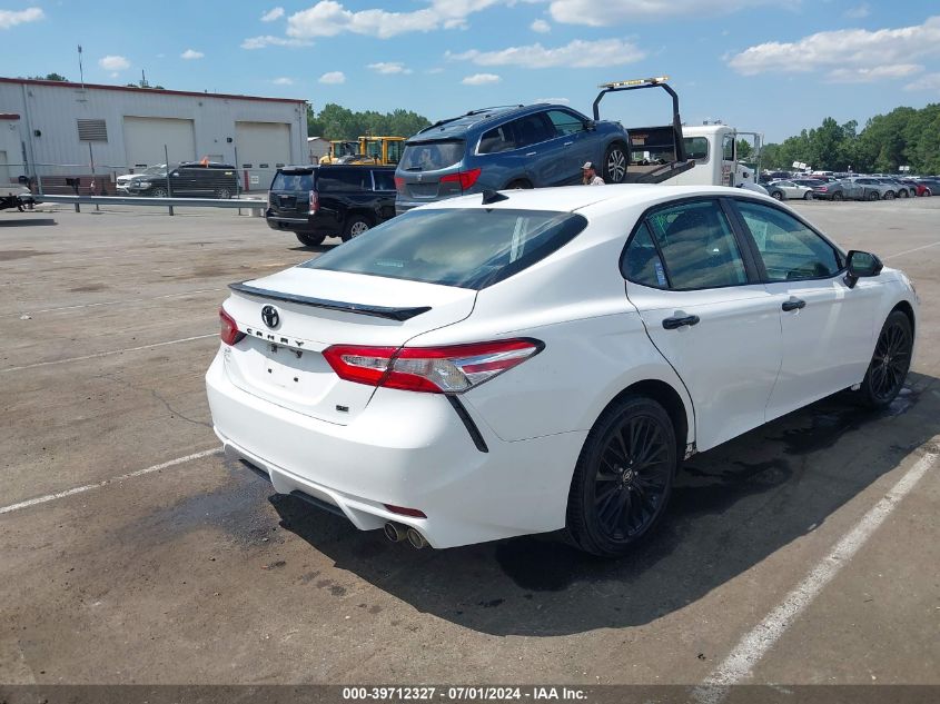 2020 Toyota Camry Se Nightshade Edition VIN: 4T1G11AK7LU362157 Lot: 39712327