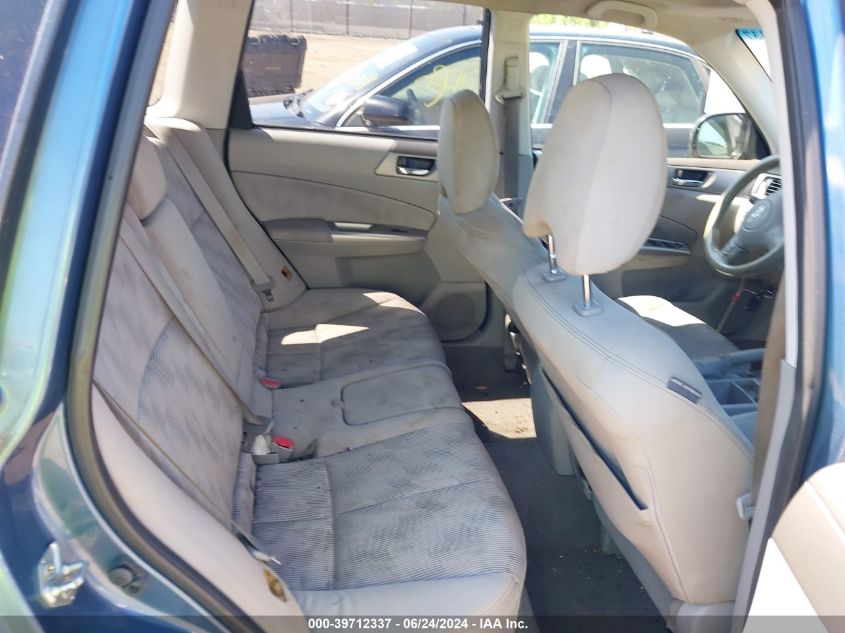 2010 Subaru Forester 2.5X Premium VIN: JF2SH6CC1AH750733 Lot: 39712337