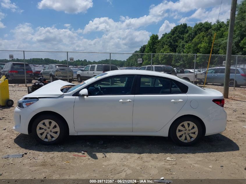 2018 Kia Rio S VIN: 3KPA24AB6JE115619 Lot: 39712357