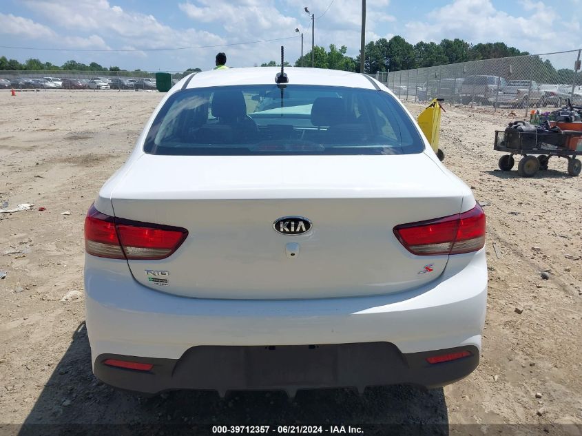 2018 Kia Rio S VIN: 3KPA24AB6JE115619 Lot: 39712357