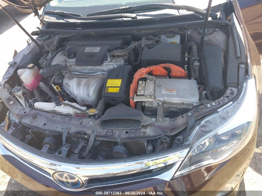 2013 Toyota Avalon Hybrid Limited VIN: 4T1BD1EBXDU015385 Lot: 39712363