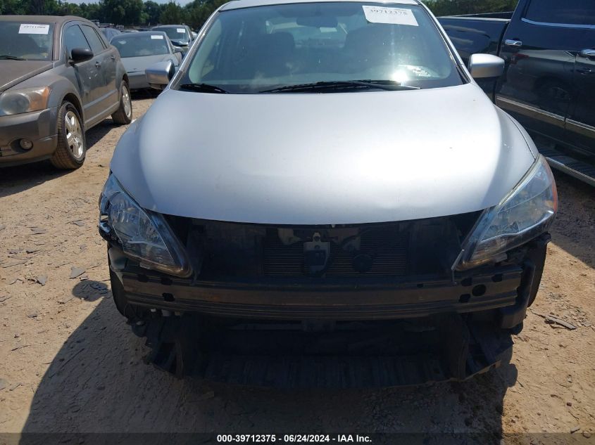 2014 Nissan Sentra Sv VIN: 3N1AB7AP5EY330221 Lot: 39712375