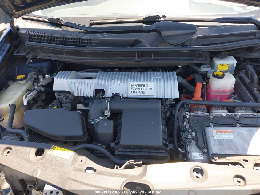 2011 Toyota Prius Three VIN: JTDKN3DUXB0255895 Lot: 39712382