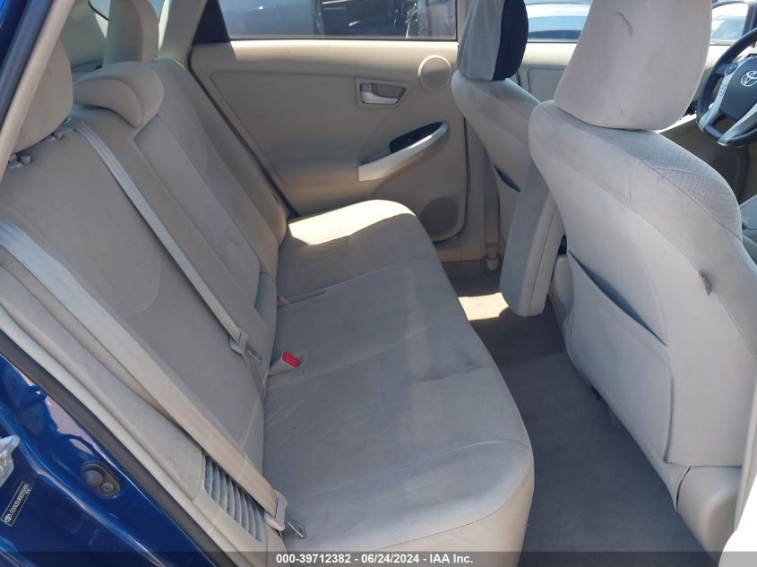 2011 Toyota Prius Three VIN: JTDKN3DUXB0255895 Lot: 39712382