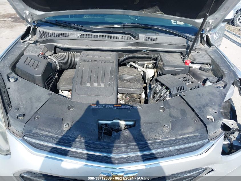 2016 Chevrolet Equinox Lt VIN: 2GNALCEKXG6112465 Lot: 39712389