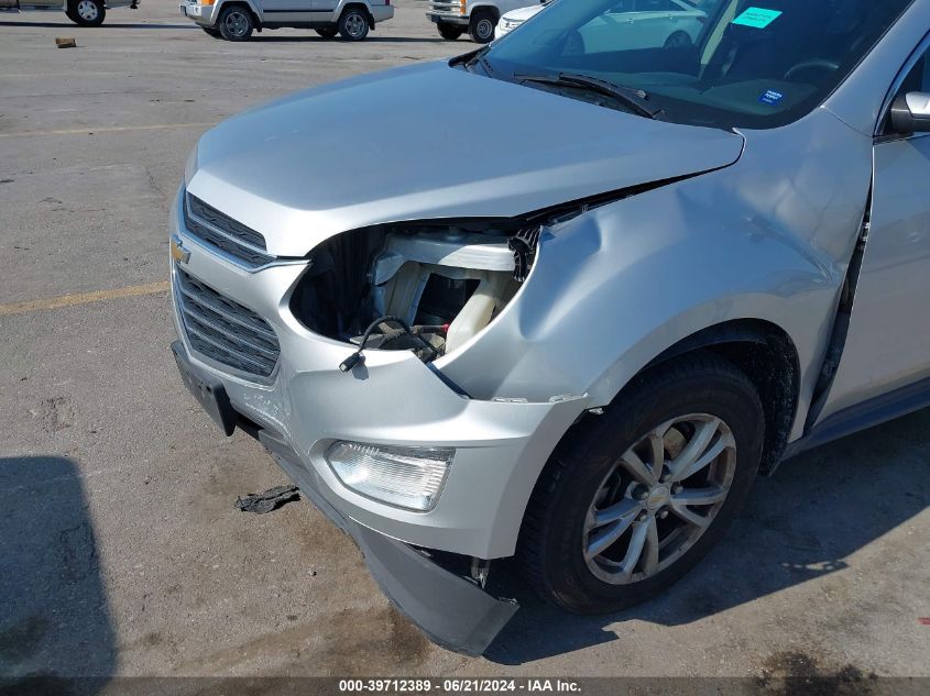 2016 Chevrolet Equinox Lt VIN: 2GNALCEKXG6112465 Lot: 39712389