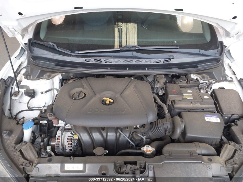 2013 Hyundai Elantra Gs VIN: KMHDH6AE6DU013837 Lot: 39712392