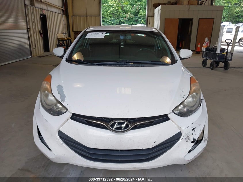 2013 Hyundai Elantra Gs VIN: KMHDH6AE6DU013837 Lot: 39712392
