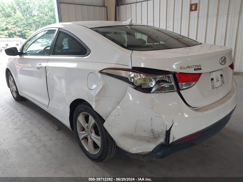 2013 Hyundai Elantra Gs VIN: KMHDH6AE6DU013837 Lot: 39712392
