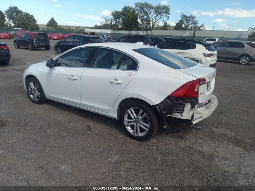 YV1612FSXD2217457 2013 Volvo S60 T5/T5 Platinum/T5 Premier/T5 Premier Plus