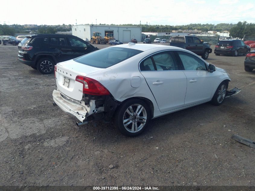 2013 Volvo S60 T5/T5 Platinum/T5 Premier/T5 Premier Plus VIN: YV1612FSXD2217457 Lot: 39712395