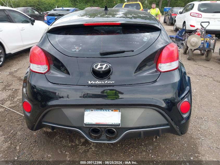 2016 Hyundai Veloster Turbo VIN: KMHTC6AE4GU249515 Lot: 39712396