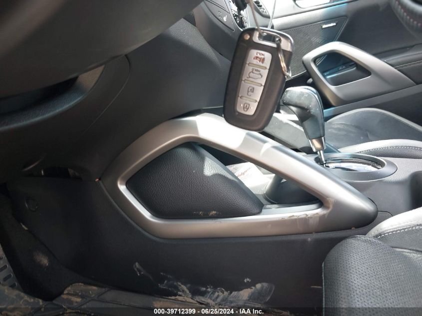 2016 Hyundai Veloster Turbo VIN: KMHTC6AE4GU286757 Lot: 39712399