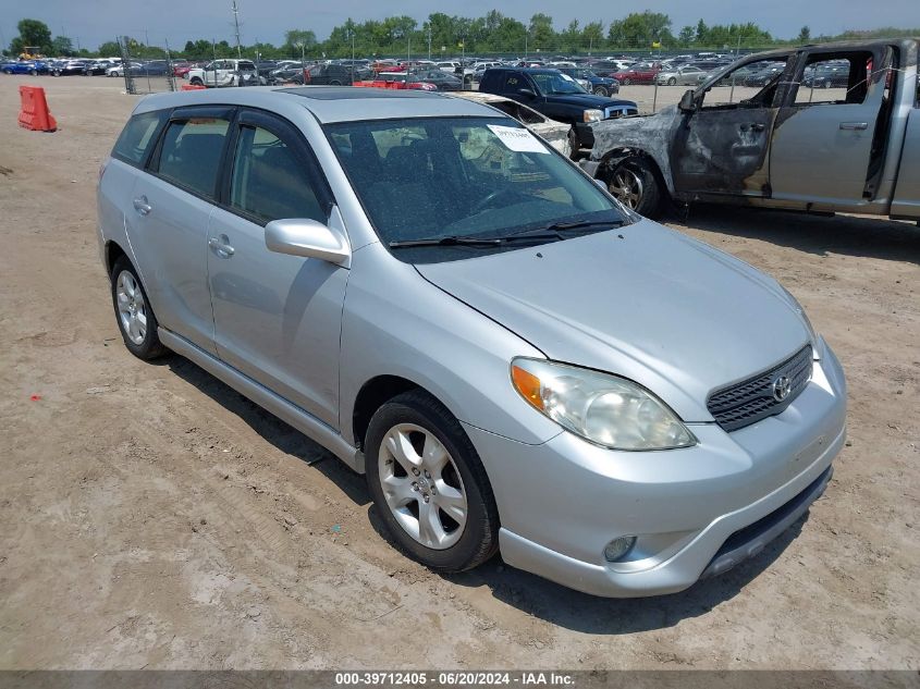 2006 Toyota Matrix Xr VIN: 2T1KR32EX6C587380 Lot: 39712405