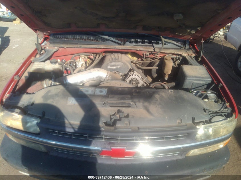 2002 Chevrolet Silverado C1500 VIN: 1GCEC14T42Z322601 Lot: 39712406