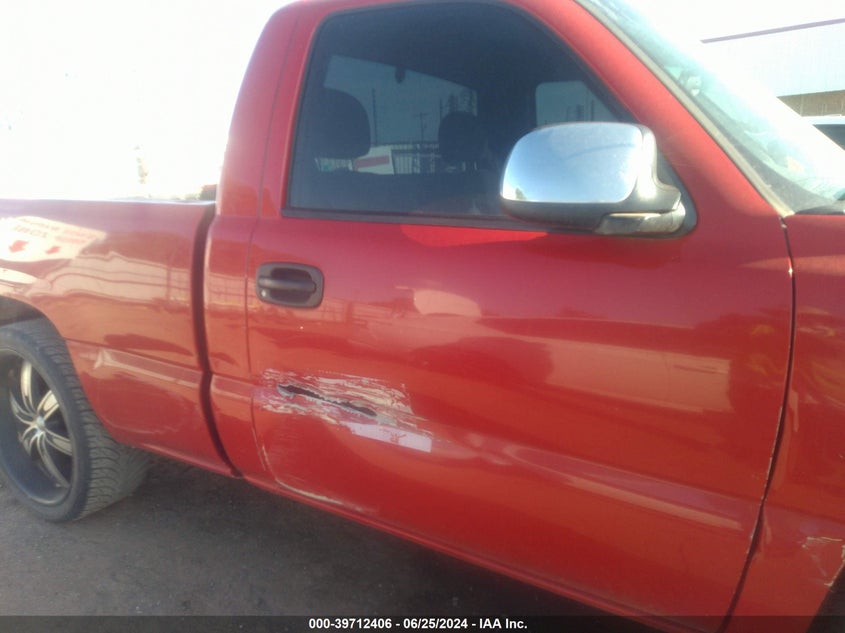 2002 Chevrolet Silverado C1500 VIN: 1GCEC14T42Z322601 Lot: 39712406