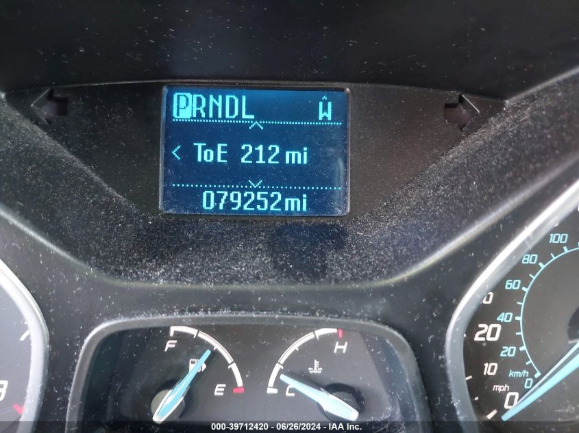 2012 Ford Focus Se VIN: 1FAHP3F29CL297478 Lot: 39712420