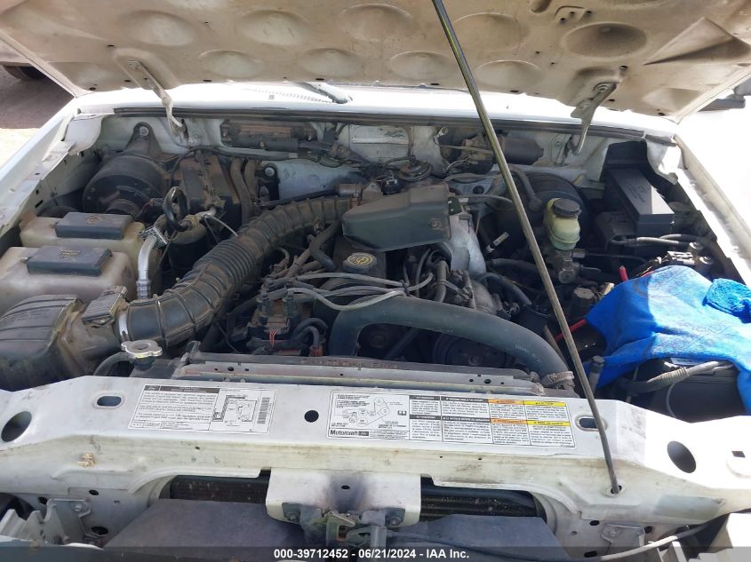 2000 Ford Ranger VIN: 1FTYR10C5YPA49657 Lot: 39712452