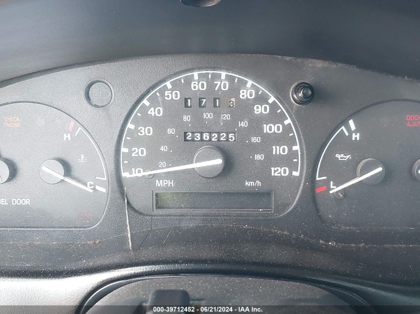 2000 Ford Ranger VIN: 1FTYR10C5YPA49657 Lot: 39712452