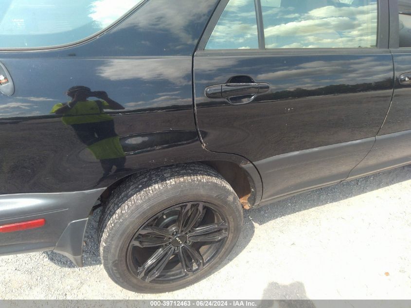 2002 Lexus Rx 300 VIN: JTJHF10U220279445 Lot: 39712463