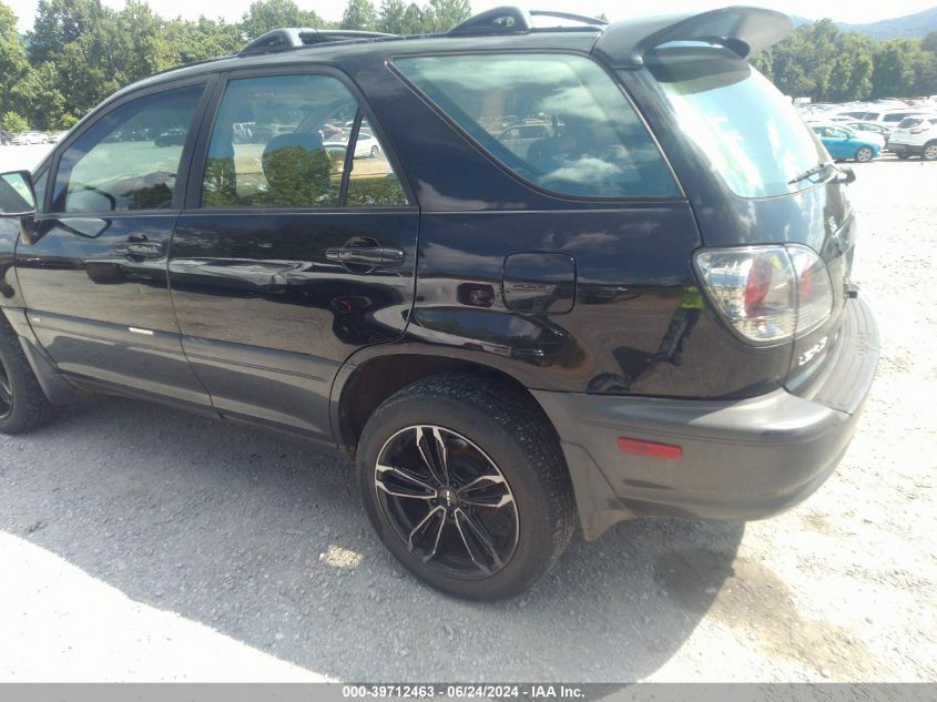 2002 Lexus Rx 300 VIN: JTJHF10U220279445 Lot: 39712463