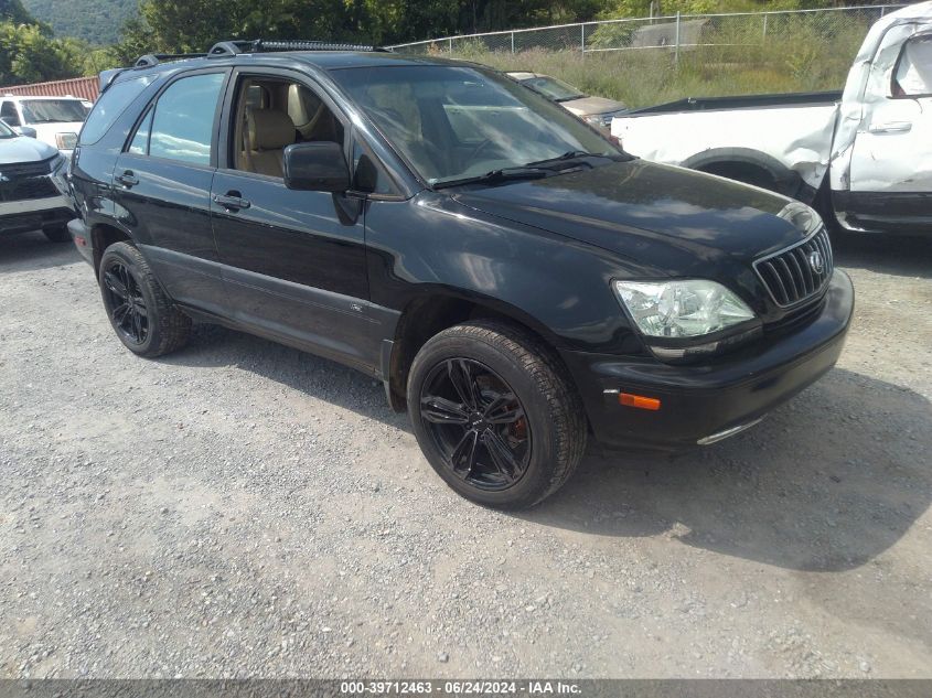 2002 Lexus Rx 300 VIN: JTJHF10U220279445 Lot: 39712463