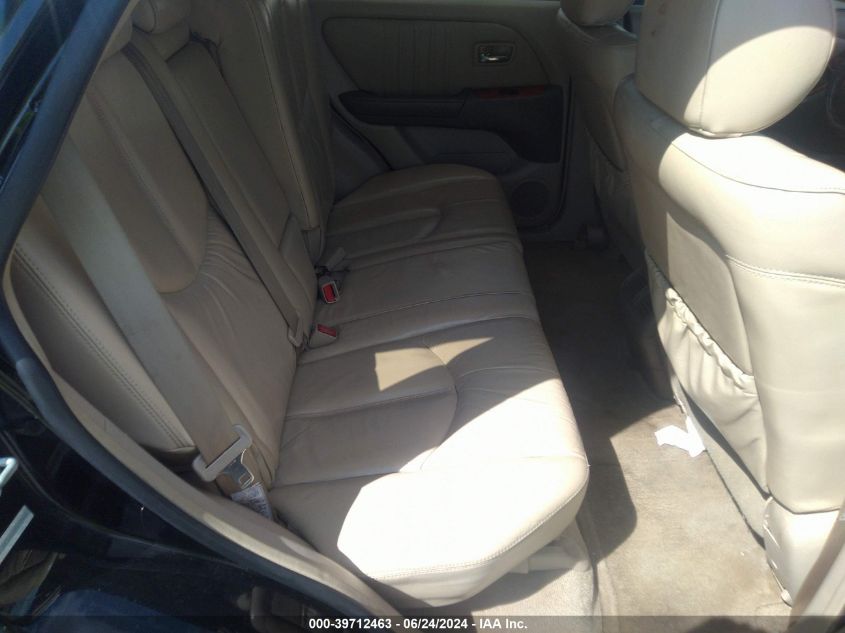 2002 Lexus Rx 300 VIN: JTJHF10U220279445 Lot: 39712463