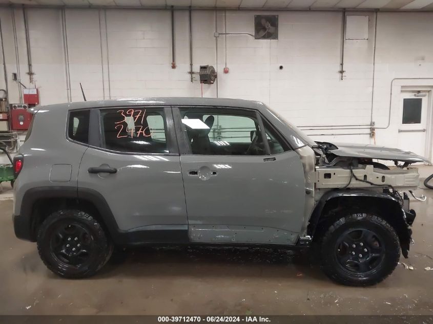 2019 Jeep Renegade Sport 4X4 VIN: ZACNJBAB7KPK88981 Lot: 39712470