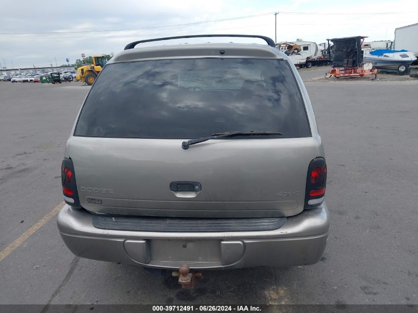 2000 Dodge Durango VIN: 1B4HS28NXYF308887 Lot: 39712491