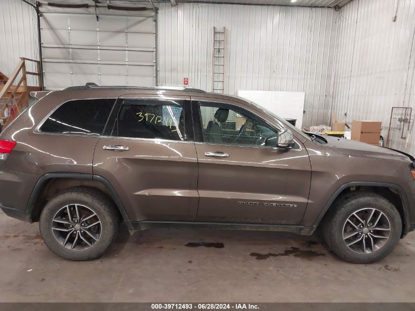 2018 Jeep Grand Cherokee Limited VIN: 1C4RJFBGXJC146939 Lot: 39712493
