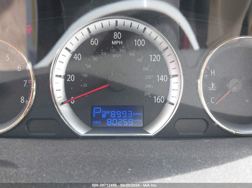 5NPET46C79H494508 | 2009 HYUNDAI SONATA