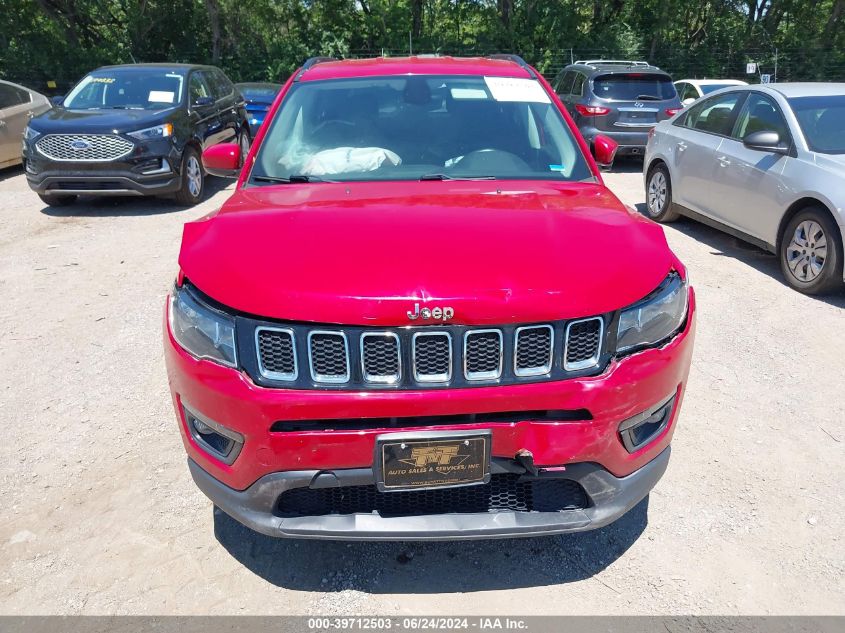 2017 Jeep New Compass Latitude 4X4 VIN: 3C4NJDBB7HT656736 Lot: 39712503