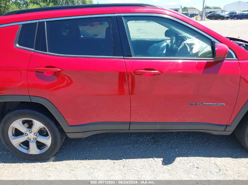 2017 Jeep New Compass Latitude 4X4 VIN: 3C4NJDBB7HT656736 Lot: 39712503