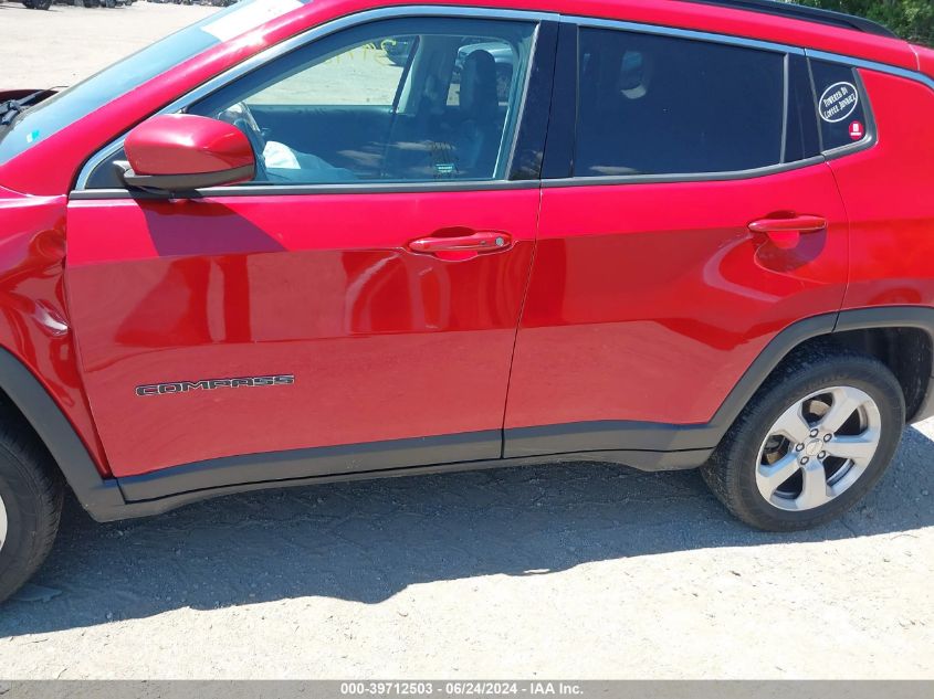 2017 Jeep New Compass Latitude 4X4 VIN: 3C4NJDBB7HT656736 Lot: 39712503